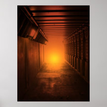 Underground Sunrise In Albuquerque Poster