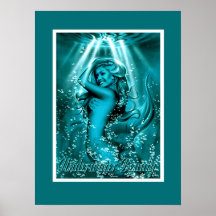 Underwater Beauty Poster
