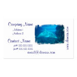 Underwater Dolphin Business Cards business cards