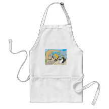 Underwater Hockey by Animals Apron