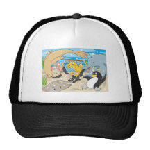 Underwater Hockey by Animals Trucker Hat