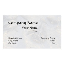 Underwater Shell Background Business Card