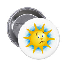 Unhappy sun - Button