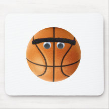 Unibrow Basketball Mouse Pad