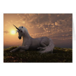 UNICORN BLANK GREETING CARD
