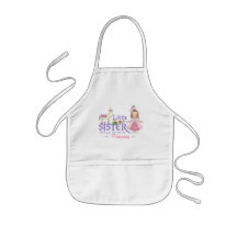 Unicorn Princess Little Sister Apron