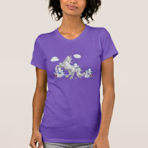 Unicorn starry starry night tees