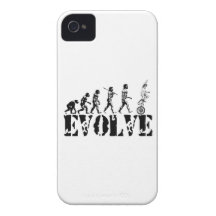 Unicycling Unicyclist Unicycle Evolution Sports iPhone 4 Case-Mate Case