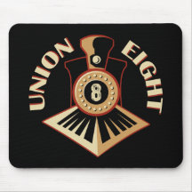 Union Eight Signature Logo Mouse Mats