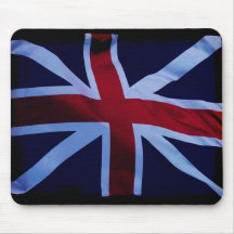 Union Jack, Flag, British, London Mousepads