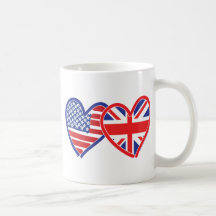 Union Jack Flat USA Flag Mug