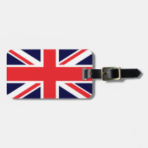 Union Jack Luggage Tag