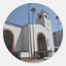 Union Station Round Sticker
