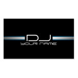 Unique DJ Business Card