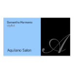 Unique Monogram Business Cards
