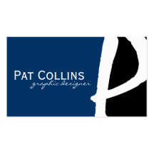 Unique Monogram Business Cards