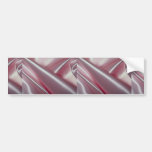 Unique Pink satin Bumper Sticker