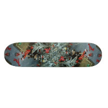 Unique Toby the terrier at Christmas Skate Board Decks