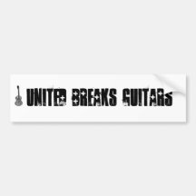 United Breaks Guitars Bumper Stickers