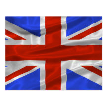 United Kingdom Flag Postcard