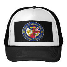 united kingdom triskelion council mesh hats