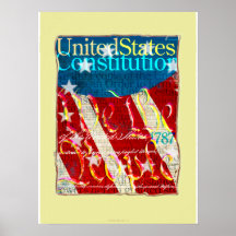 United States Constitution Poster