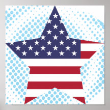 United+States Star Print
