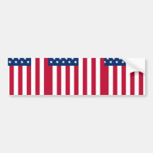 United States Vertical, United States Bumper Sticker