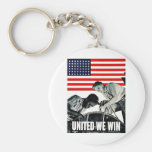 United We Stand Keychains