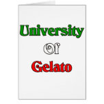 University of Gelato Card