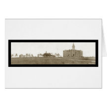 University Wyoming Laramie Photo 1908 Greeting Cards