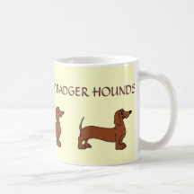 Unleash the Honey Badger Hounds Mugs