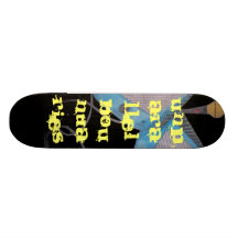 Unparallel boundaries skateboard