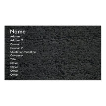 Unpolished granite business cards