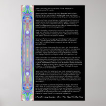 Unschooler's Credo Poster