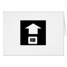up greeting card
