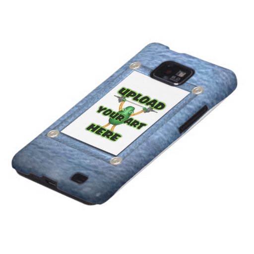 Upload photo to denim samsung galaxy s2 cases