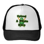 Upload your photo to template products hats