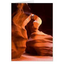 Upper Antelope Canyon Greeting Card