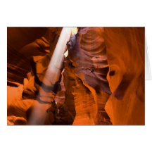 Upper Antelope Canyon Sunbeam Cards