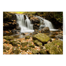 Upper Chapel Falls Greeting Card