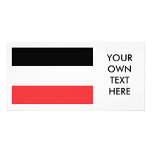 Upper Volta Flag Photo Card Template
