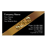 Upscale Real Estate Business Cards