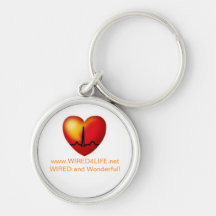 Upscale WIRED keychain
