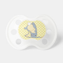 Upside Down Bunny Baby Pacifiers