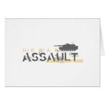 Urban Assault Greeting Card