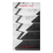 Urban Concrete stairs Business Card template