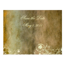 Urban Decay Gold Save the Date Post Cards