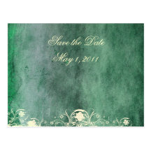 Urban Decay Green Save the Date Postcard