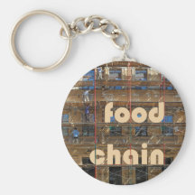 urban food chain keychain